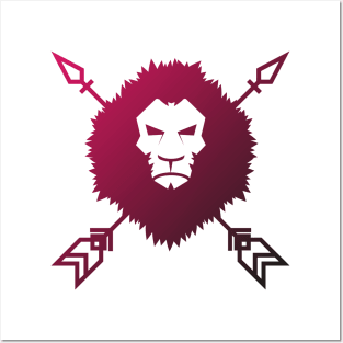 Tribal Lion Posters and Art